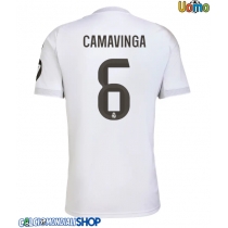 Maglie da calcio Real Madrid Eduardo Camavinga #6 Prima Maglia 2025-26 Manica Corta